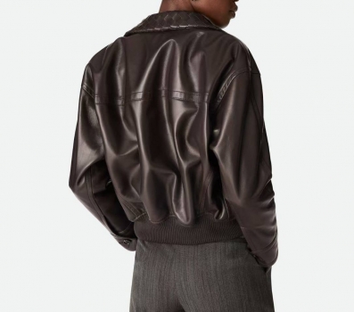 Куртка кожаная  Bottega Veneta Артикул BMS-149913. Вид 2