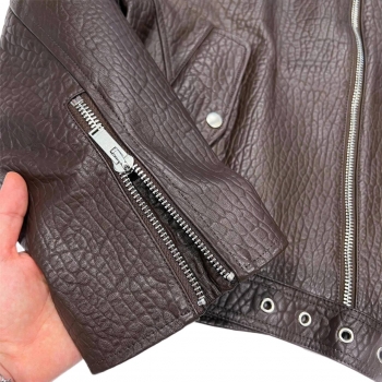 Куртка кожаная  Yves Saint Laurent Артикул BMS-149914. Вид 3