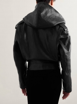 Кожаная  куртка  Alaia Артикул BMS-150011. Вид 2