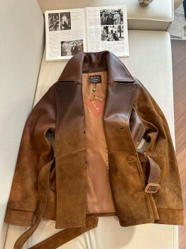 Замшевая куртка  Loro Piana Артикул BMS-150012. Вид 3