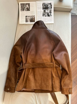 Замшевая куртка  Loro Piana Артикул BMS-150012. Вид 4
