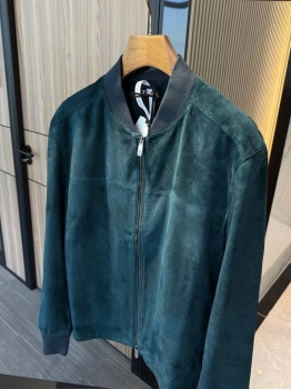 Замшевая куртка ZEGNA Артикул BMS-150225. Вид 3