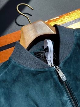 Замшевая куртка ZEGNA Артикул BMS-150225. Вид 4