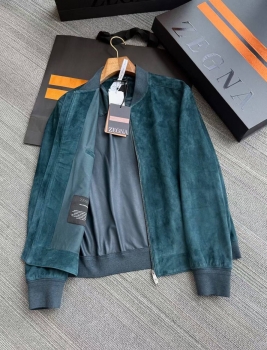 Замшевая куртка ZEGNA Артикул BMS-150225. Вид 7
