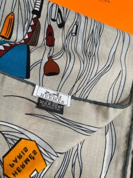 Платок Hermes Артикул BMS-150313. Вид 2