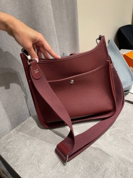 Сумка женская Evelyne 29 cm Clemence leather Hermes Артикул BMS-150347. Вид 4