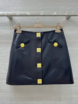 Кожаная юбка Schiaparelli   Артикул BMS-150409. Вид 1 Кожаная юбка Schiaparelli   Артикул BMS-150409. Вид 1