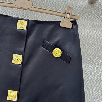 Кожаная юбка Schiaparelli   Артикул BMS-150409. Вид 2 Кожаная юбка Schiaparelli   Артикул BMS-150409. Вид 2