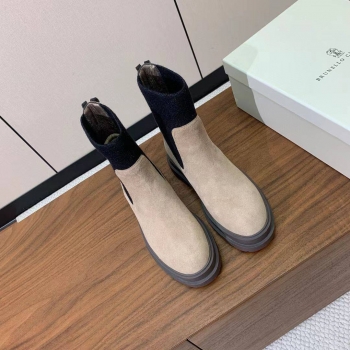 Ботинки Brunello Cucinelli Артикул BMS-150438. Вид 2 Ботинки Brunello Cucinelli Артикул BMS-150438. Вид 2