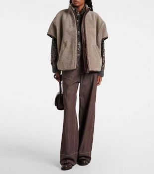 Жилет  Brunello Cucinelli Артикул BMS-150460. Вид 5 Жилет  Brunello Cucinelli Артикул BMS-150460. Вид 5