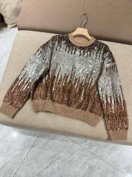 Свитер Brunello Cucinelli Артикул BMS-150461. Вид 2 Свитер Brunello Cucinelli Артикул BMS-150461. Вид 2
