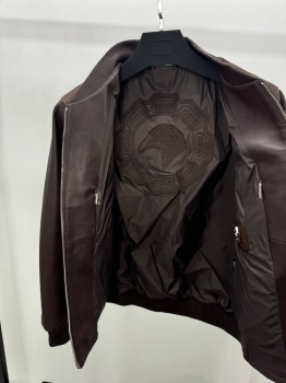 Кожаная куртка со вставками из кожи крокодила  Stefano Ricci Артикул BMS-150583. Вид 2 Кожаная куртка со вставками из кожи крокодила  Stefano Ricci Артикул BMS-150583. Вид 2