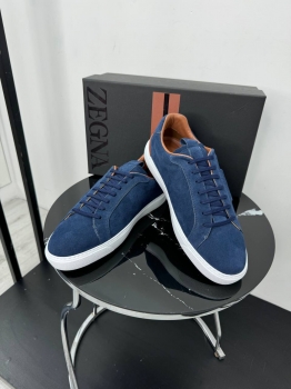 Кеды мужские  ZEGNA Артикул BMS-150585. Вид 2 Кеды мужские  ZEGNA Артикул BMS-150585. Вид 2