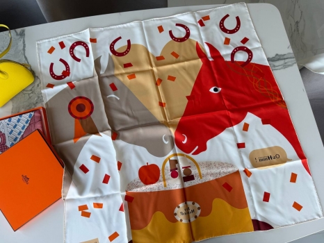 Платок Carre  Hermes Артикул BMS-150946. Вид 2