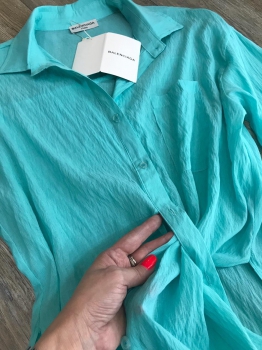 Рубашка женская Balenciaga Артикул BMS-41656. Вид 2