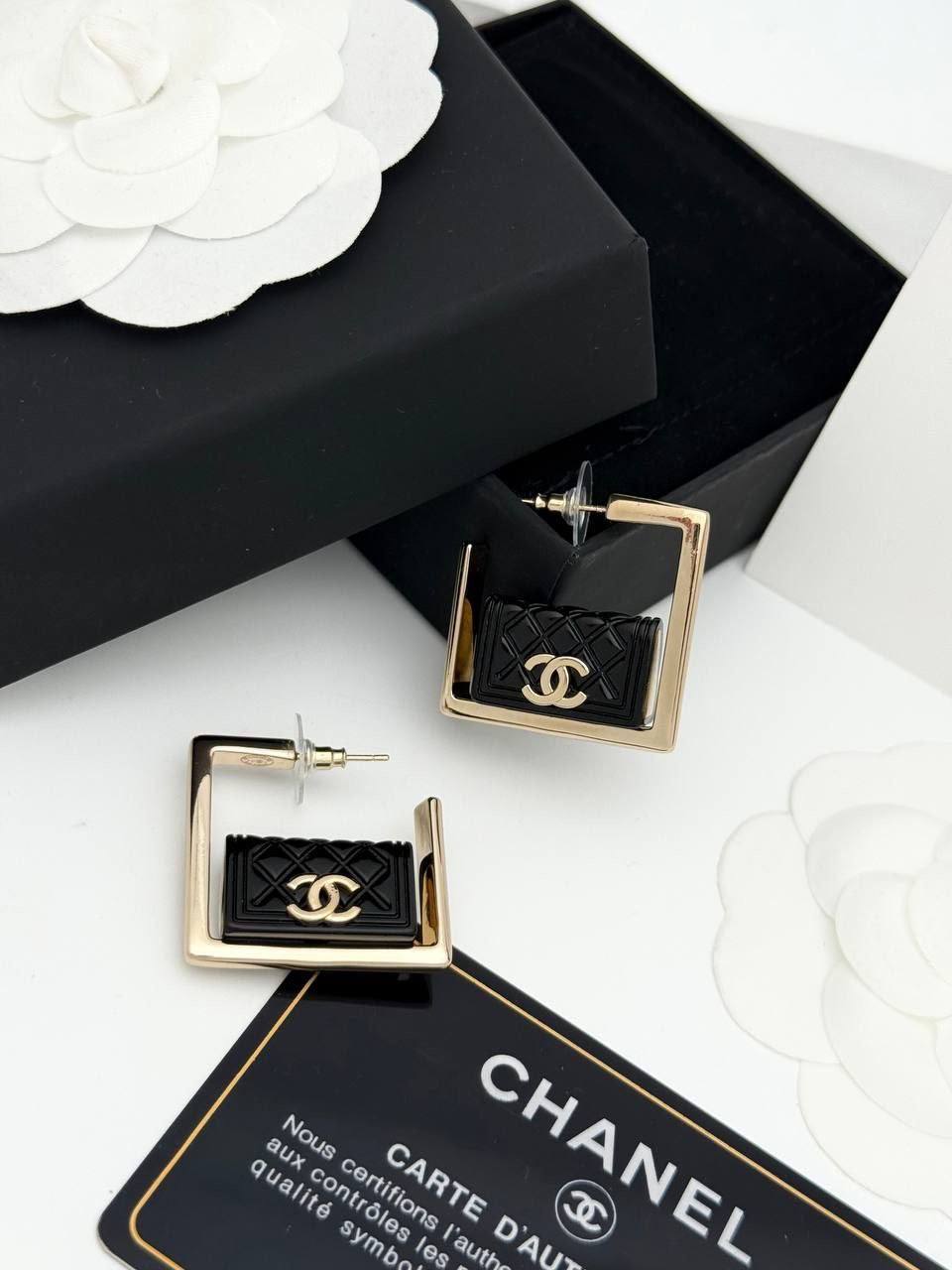 Серьги Chanel Артикул BMS-150429 Серьги Chanel Артикул BMS-150429