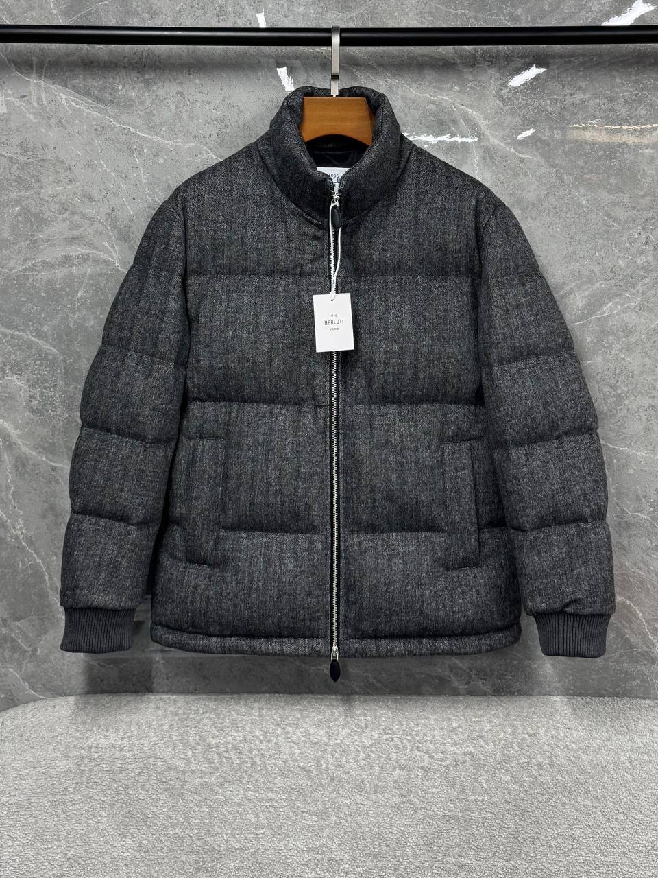 Пуховик  Berluti Артикул BMS-150554 Пуховик  Berluti Артикул BMS-150554
