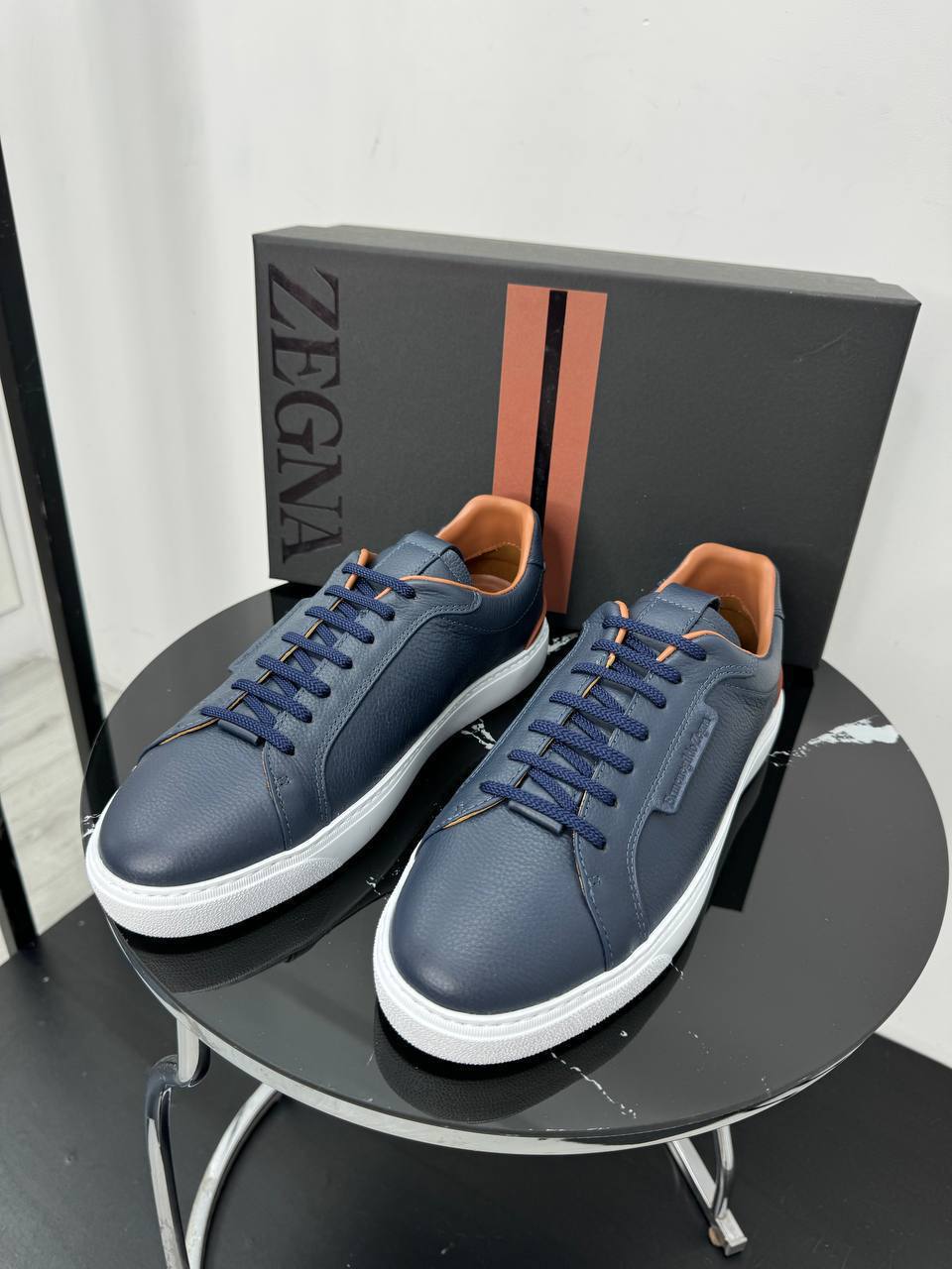 Кеды мужские  ZEGNA Артикул BMS-150450 Кеды мужские  ZEGNA Артикул BMS-150450