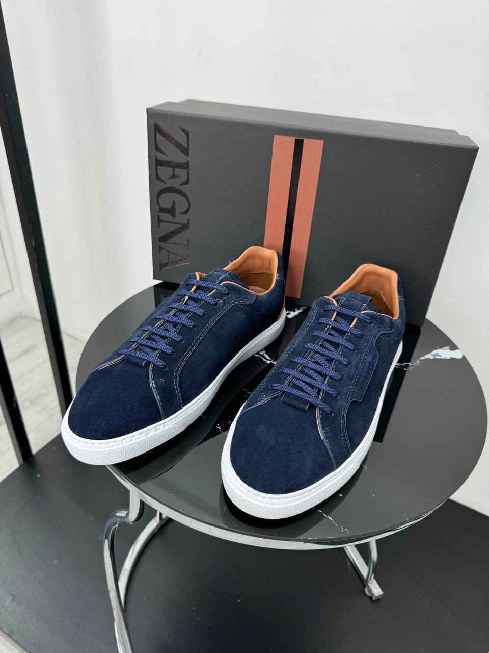 Кеды мужские  ZEGNA Артикул BMS-150587 Кеды мужские  ZEGNA Артикул BMS-150587