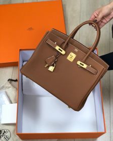 Сумка женская Birkin 30 cm, Cognac  Togo, 