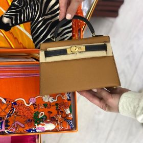 Сумка женская Hermes Kelly mini, epsom