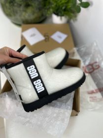  Ugg Classic Clear Mini   White Black