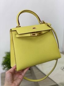 Сумка женская  Kelly 25 cm, GHW Epsom