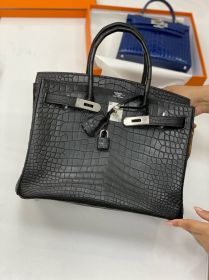 Сумка женская Birkin, 30 cm Crocodile Niloticus Mat