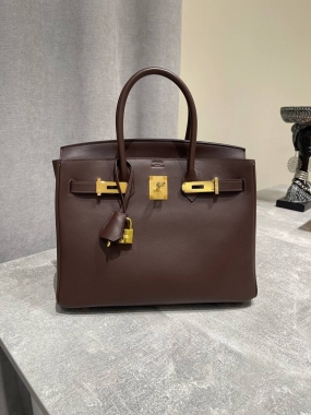 Сумка женская Birkin, 30, Barenia Leather