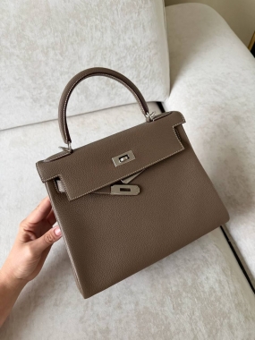 Сумка женская Kelly 25, PHW Togo