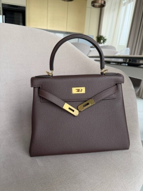 Сумка женская Kelly 28, GHW Togo