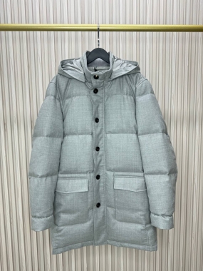 Кашемировый пуховик 