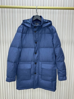 Кашемировый пуховик 