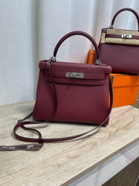 Сумка женская Kelly 28, PHW Togo