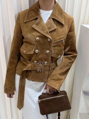 Замшевая куртка 