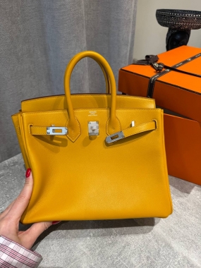 Сумка женская Birkin 25 cm,  swift leather