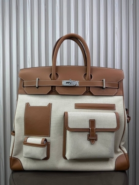 Сумка мужская Birkin 40 Cargo Toile 