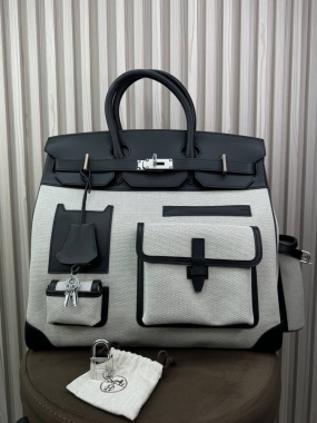 Сумка мужская Birkin 40 Cargo Toile 