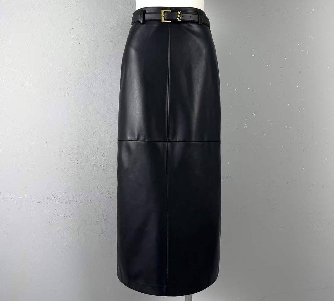  Кожаная юбка   Артикул BMS-121534
