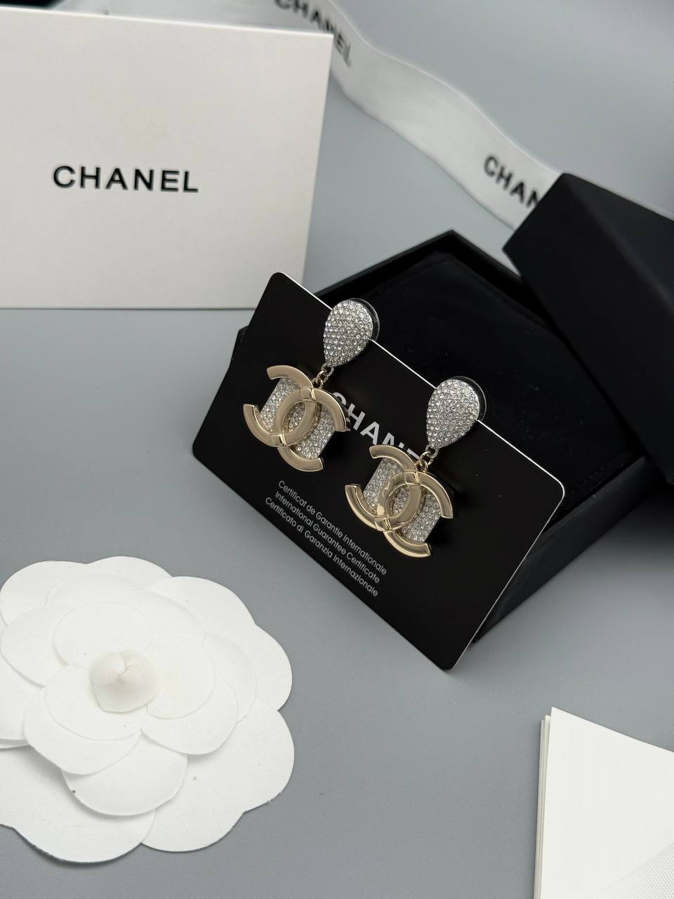 Серьги Chanel Артикул BMS-150453  Серьги Chanel Артикул BMS-150453