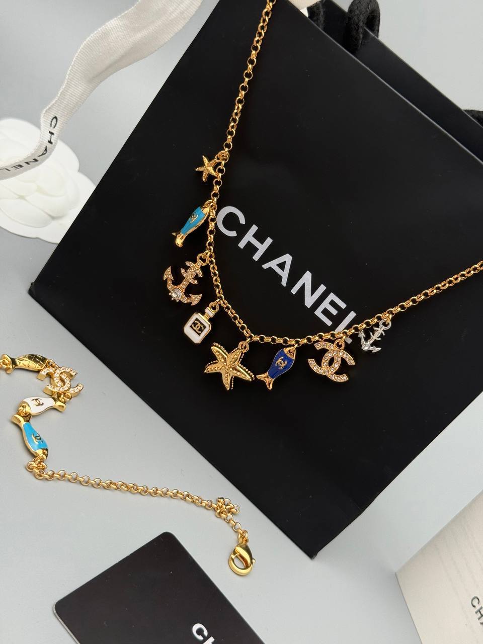 Колье  Chanel Артикул BMS-150473 Колье  Chanel Артикул BMS-150473