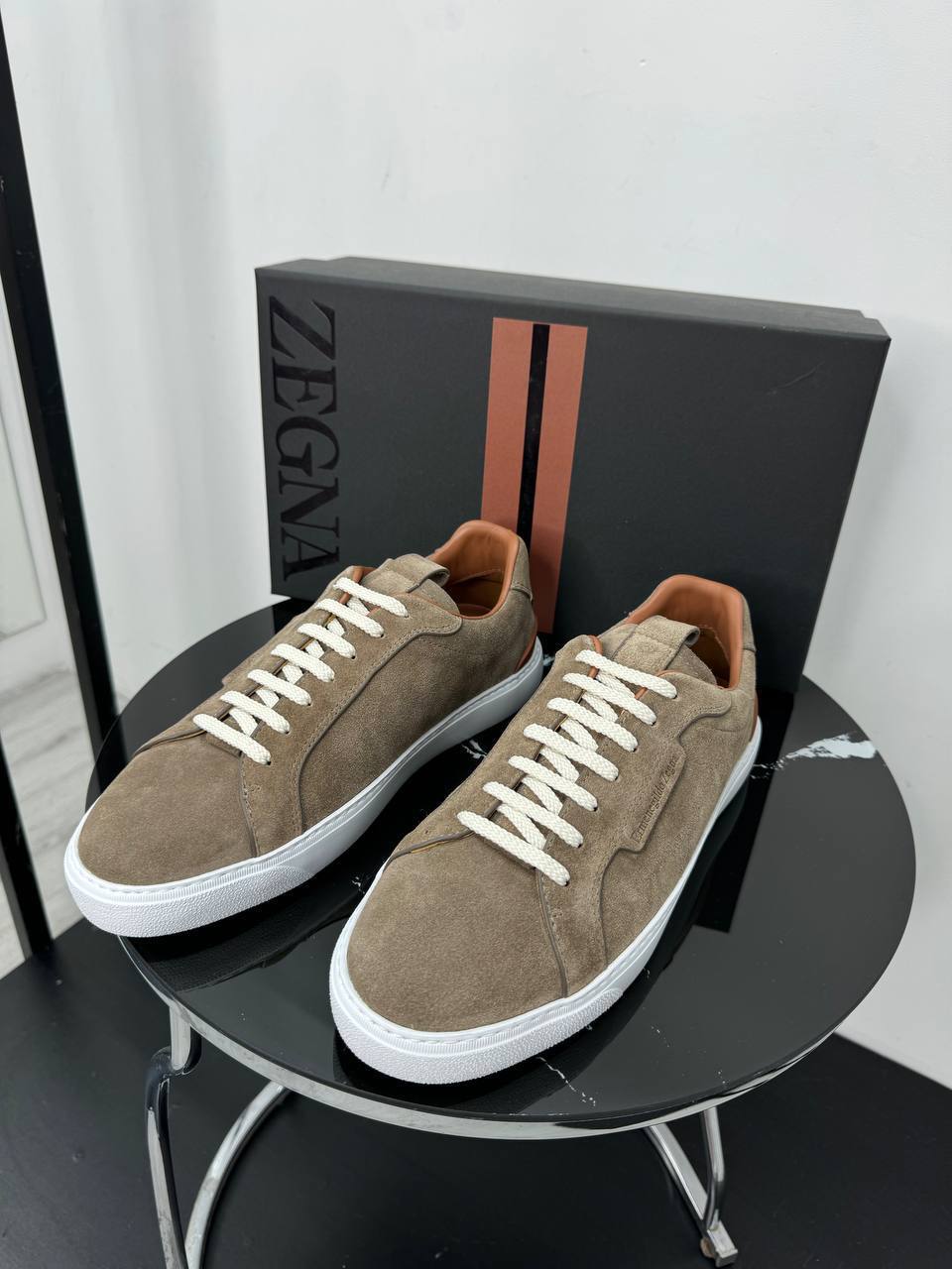 Кеды мужские  ZEGNA Артикул BMS-150584 Кеды мужские  ZEGNA Артикул BMS-150584