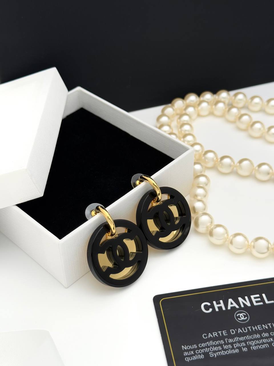 Серьги Chanel Артикул BMS-150625 Серьги Chanel Артикул BMS-150625