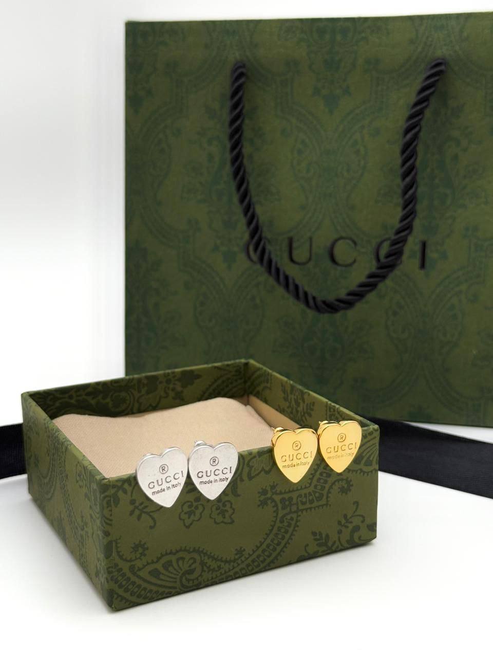 Серьги  Gucci Артикул BMS-150662 Серьги  Gucci Артикул BMS-150662